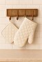 Oven Mitts Oven Holder Premium Heat Proof Kitchen Glove Holder Heat Resistant Gloves - 2