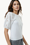 Regular Cotton Blend Crew Neck T-Shirt - 3