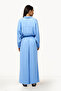 Plain Flare Mid-Rise Pants - 3