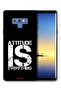 غطاء حماية لهاتف سامسونج جالكسي نوت 9 - Attitude Is Everything