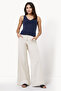 Sleeveless V Neck Regular Cotton Top - 2
