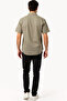 Short Sleeve Viscose Blend Shirt - 2