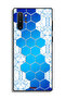 Samsung Galaxy Note 10 Plus Protective Case Cover Honeycomb Hexagon Icon Networks - 2