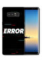 Samsung Galaxy Note 8 Protective Case Cover Error