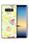 Samsung Galaxy Note 8 Protective Case Cover Fruits Watercolor Art