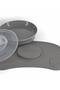 Gray Vacuum Baby and Child Plate and Food Mat Set - 2