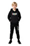 3-Piece Hooded Printed Detail Boy's Track Suits - 4