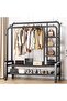 Multi Function Double Pole Clothes Stands & Shoe Racks - 2