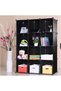 12 Cubes Black Color PP Material Storage Organizer - 5