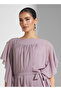 Georgette Side Frill Dress - 4