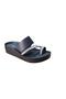 1400 181 Black Skin Stone Flip Flops Daily Anatomic Slippers - 3