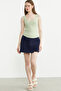 Thick Strap Ribbed Basic Undershirt - Green - 2