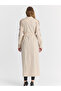Women's Unlined Full Length Zippered Master Trench Coat - 2