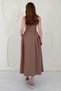 Mink Halter Neck Flared Dress - 4