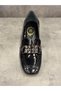 Nish Handmade Genuine Leather Heel Loafer with Stylish Buckle Detail - 2