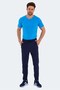 Daily Comfortable Sweatpants Men's Sports Pants Navy Blue - 6