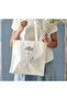 Minimal Book and Coffee Design Cloth Bag - 3