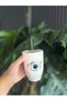 24K Gold Gilded Handmade Ceramic Evil Eye Cold Coffee Cup 250 ml - 2