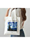 Van Gogh the Starry Night Patterned Cloth Bag - 3