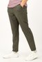 Basic Pattern Jogger Pants with Elastic Waist - 3