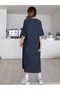 Women's Plain T-shirt Dress/Tunika - 3