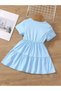 Kuromi Printed Short Sleeve 3 Piece Children's Dress - 2