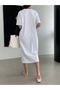 Women's Plus Size Stylish Healthy Lifestyle Printed T-shirt Dress/tunique - 2