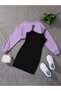 Children's Panda Print Dress & Crop Sweat Combination - 3