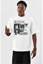 Unisex the Beatles Hello Goodbye Printed T-Shirt, Oversize Rock Band Themed Crew Neck T-Shirt