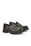 , Genuine Leather Women's Shoes 1531033Z2549 Brown - 2