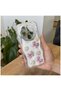 Xiaomi Redmi 14C Compatible Case Zebana Floral Silicone Case Rose Gold