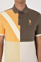 Men's Regular Fit Mink Polo Neck T-Shirt 50300140-Vr052 - 6