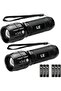 LED Torch, Battery Operated Flashlight, Super Bright, Pocket Size Handheld, Lightweight, Suit
