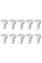 GU10 LED Bulbs, Daylight White 6500K, 100° Wide Beam Spot Light, 4W 345lm, 50W Halogen Spotli