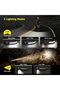 LED Headlamp Rechargeable - Super Bright Motion Sensor Head lamp with 1200 mAh Battery, 230°COB Wid - 6