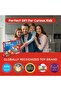 Tabletop Tennis Toy for Kids 6 to 12, 2 Player STEM Toy with Mechanical Rackets & Scorebo - 6