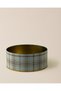 Jolie Round Metal Box - Large Size - Blue/Mink - 6