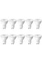 GU10 LED Bulbs, Daylight White 6500K, 38° Narrow Beam Spot Light, 4W 345lm Energy Saving Ligh