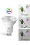 GU10 LED Bulbs, Daylight White 6500K, 38° Narrow Beam Spot Light, 4W 345lm Energy Saving Ligh - 5