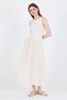 Natural 100% Cotton Muslin Midi Skirt 7038 - 2