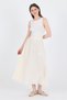 Natural 100% Cotton Muslin Midi Skirt 7038 - 3