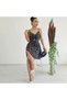 Navel Window Detail Dress - 3