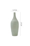 Creative Modern Simple Ceramic Wire Drawing Flower Vase Living Room Decoration - 7