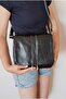 Genuine Leather Unisex Bag (24cm X 23cm) - 2