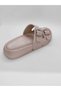 Women's Silvery and Shiny Elegant Orthopedic Double Buckle Slippers - 2
