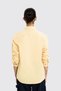 Yellow Long Sleeve Women's Linen Shirt - 8