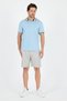 Men's American Style Polo Collar T-Shirt Relaxed Fit, Summer Sports T-Shirt 5030