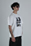 Not dangerous white oversize design men's t-shirt coc1395 - 2