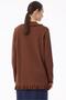 Ruffle Detailed Rayon Cardigan Brown - 4