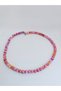 Multicolored Glass Necklace, Casual Women's Necklace - 5